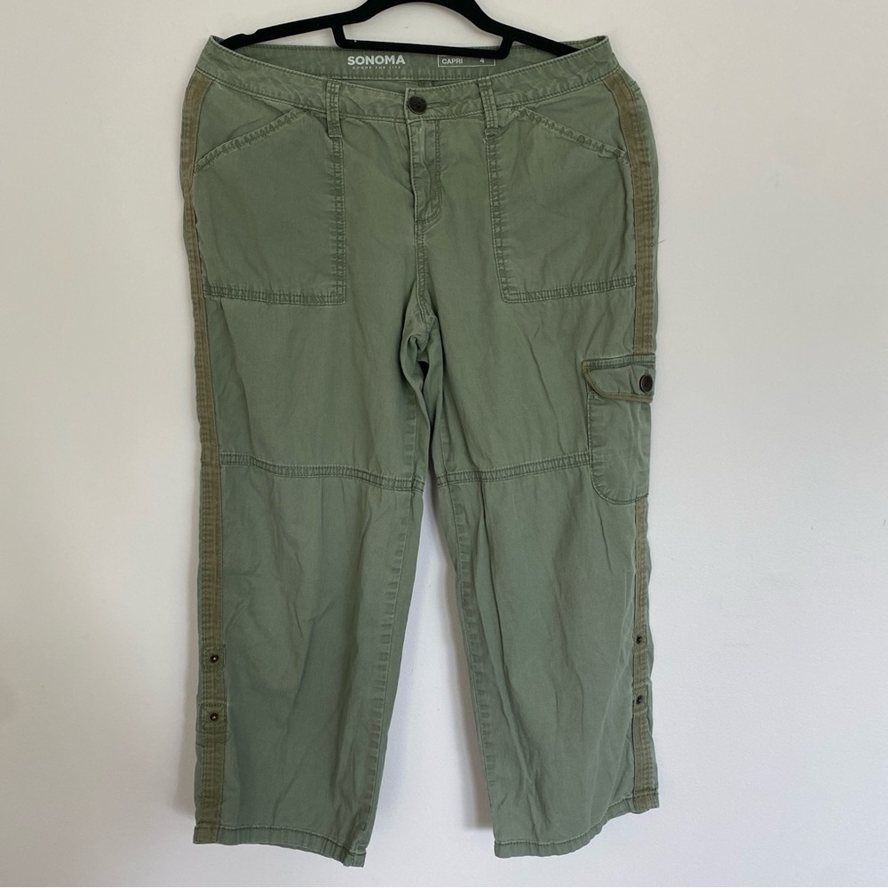 Sonoma Olive Green Capris Pants